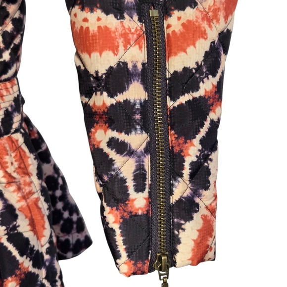 Marie Oliver Raven Quilted Peplum Puffer Jacket Size Small New With Tag - Picture 11 of 13